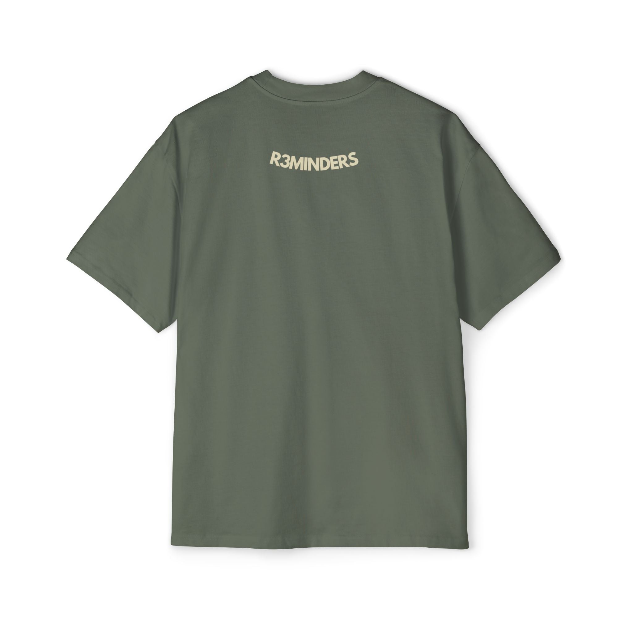 "I AM HUMAN" Men's Heavy Oversized Tee