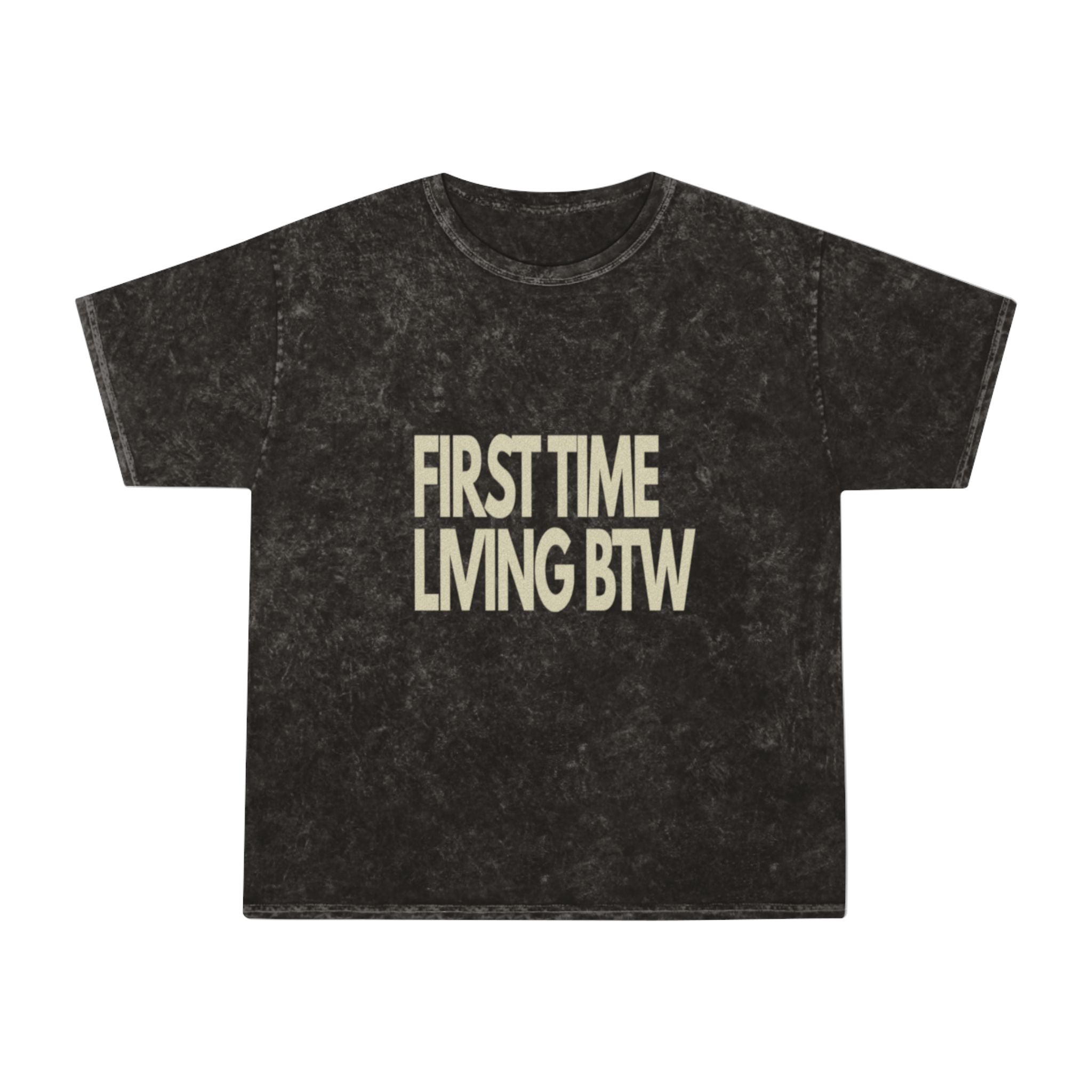 FIRST TIME LIVING  Washed T-Shirt (Cotten)