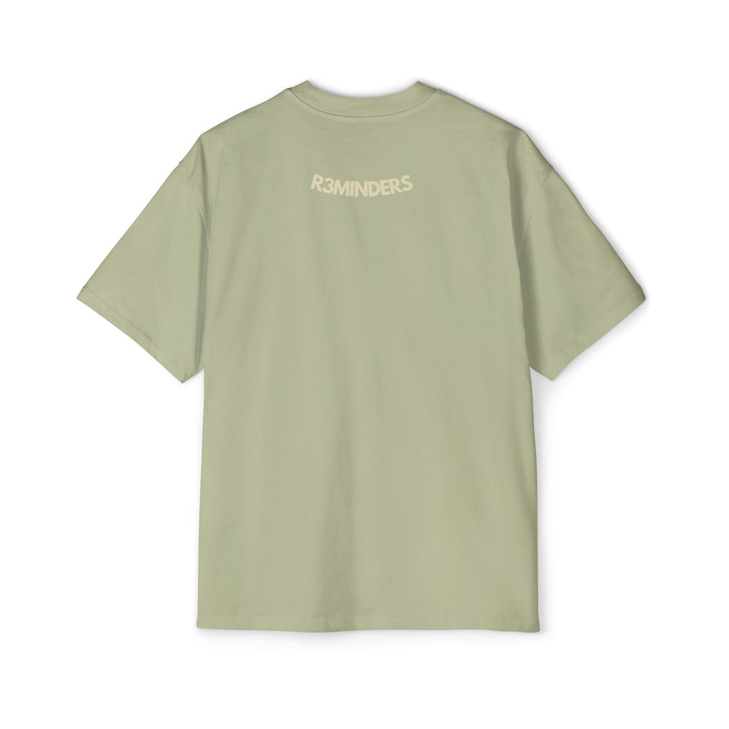 "I AM HUMAN" Men's Heavy Oversized Tee