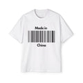 "MADE IN CHINA" Men's Heavy Oversized Tee